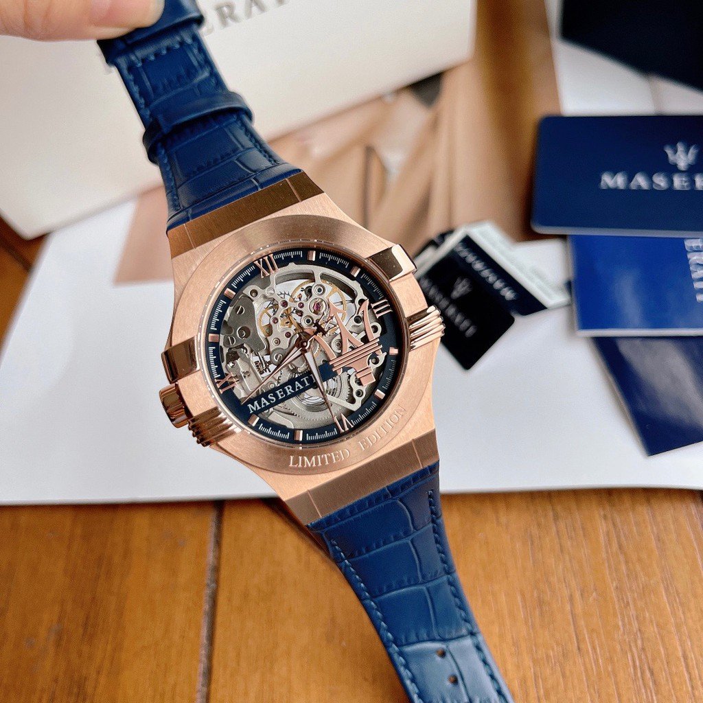 Maserati Watch Automatic Skeleton Rose-Gold Men's Watch R8821108022