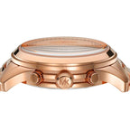 Michael Kors Runway Chronograph Quartz Rose Gold-Tone Women's Watch - MK7324