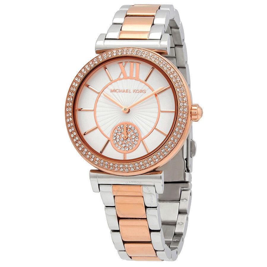 Michael Kors Abbey Quartz Crystal White Dial Ladies Watch MK4616 Main image