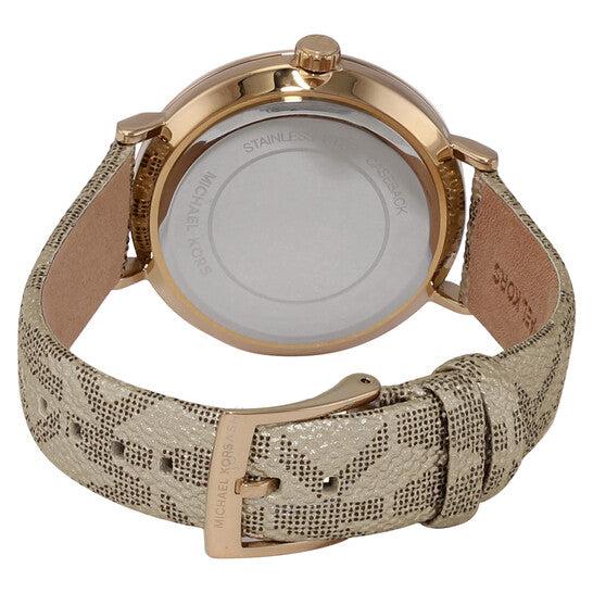 Michael Kors Addyson Gold Dial Gold PVC Women's Watch - MK2952 Secondary image