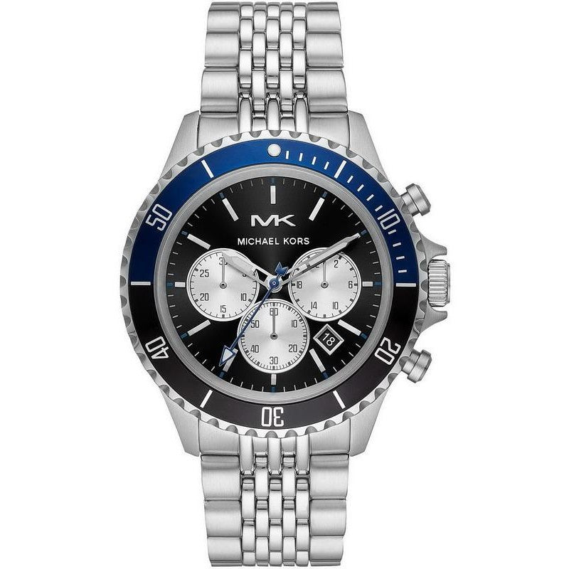 Michael Kors Bayville Chronograph Silver-Tone Men's Watch - MK8749 Hoofdafbeelding