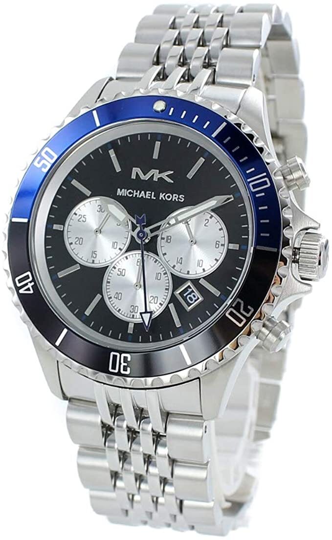 Michael Kors Bayville Chronograph Silver-Tone Men's Watch - MK8749 Secundaire afbeelding