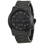 Michael Kors Oversized Runway Chronograph Black Men's Watch - MK8157