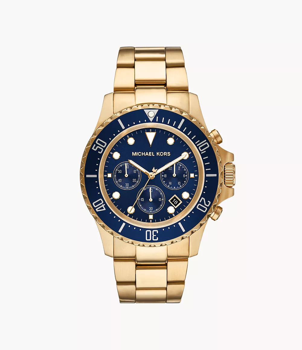 Michael Kors blauw herenhorloge - MK8978 Hoofdafbeelding