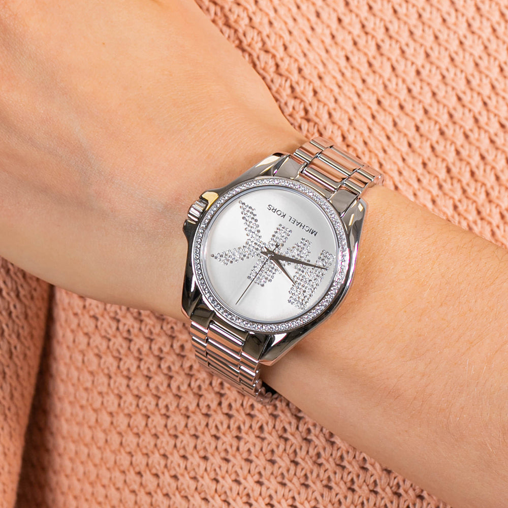 Michael Kors Bradshaw Analogue Silver-Tone Women's Watch - MK6554 Secundaire afbeelding