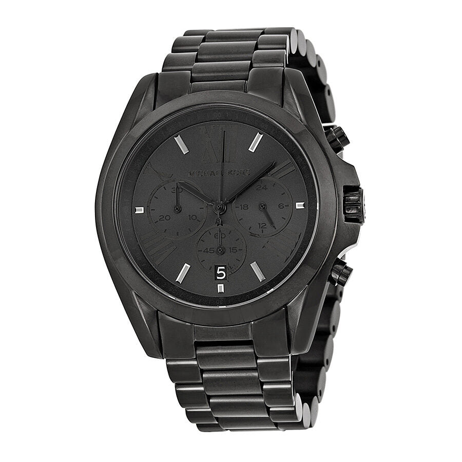 Michael Kors Bradshaw Chronograph Black Unisex Watch - MK5550 Hoofdafbeelding