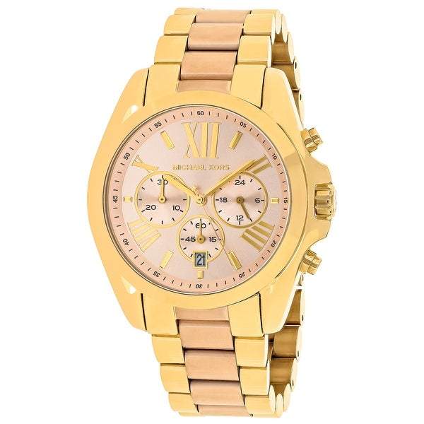 Michael Kors Bradshaw Chronograph Two-tone Women's Watch - MK6359