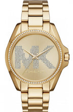 Michael Kors Bradshaw Crystal Bezel Gold-Tone Women's Watch - MK6555