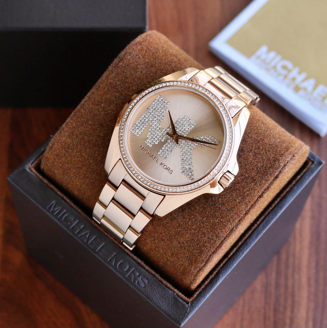 Michael Kors Bradshaw Rose Gold-Tone Women's Watch - MK6556