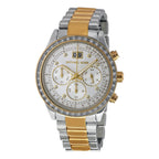 Michael Kors Brinkley Chronograpgh Silver Dial Ladies Watch MK6188
