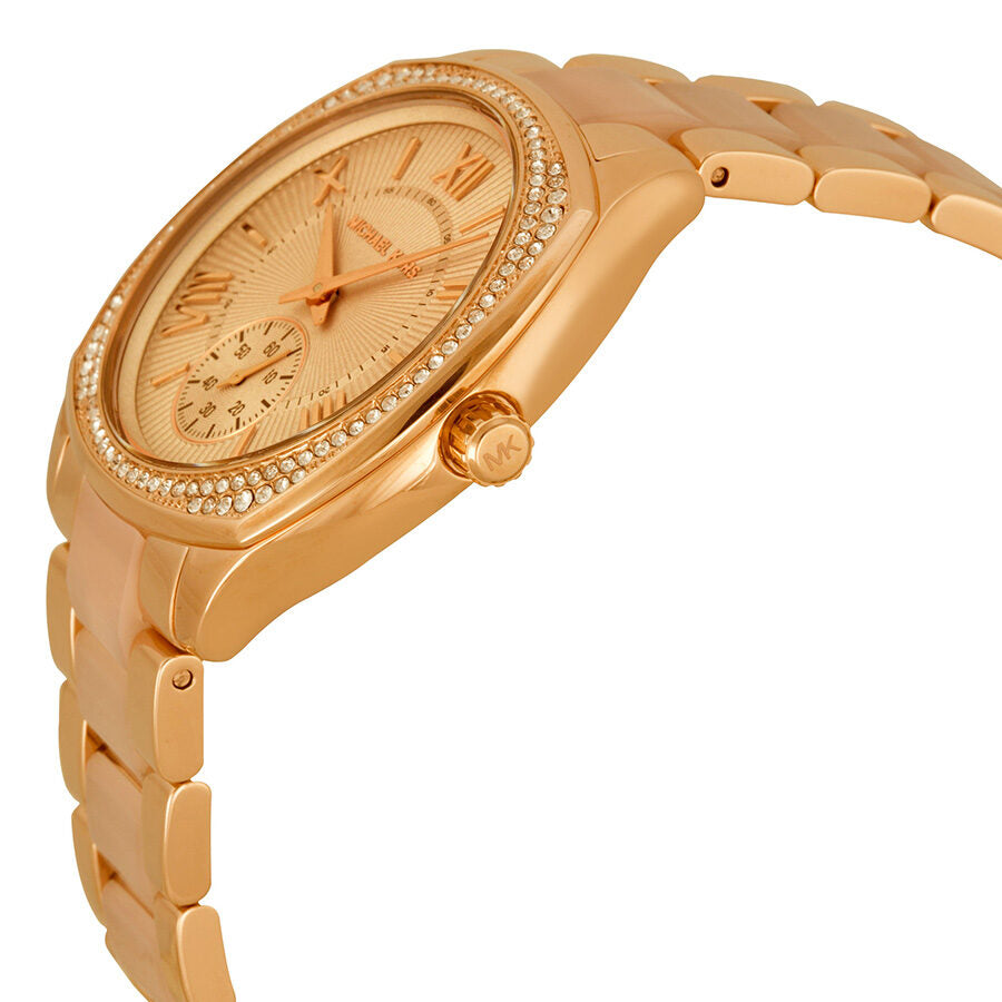 Michael Kors Bryn Rose Gold and Acetate Women's Watch - MK6135 Secondary image