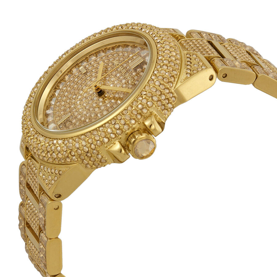 Michael Kors Camille dameshorloge van goud met kristallen - MK5720 Secundaire afbeelding