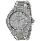 Michael Kors Camille Crystal Pave Dial Crystal Encrusted Silver-Tone Women's Watch - Mk5869