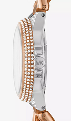 Michael Kors Camille Quartz Crystal Silver Dial Ladies Watch MK6843