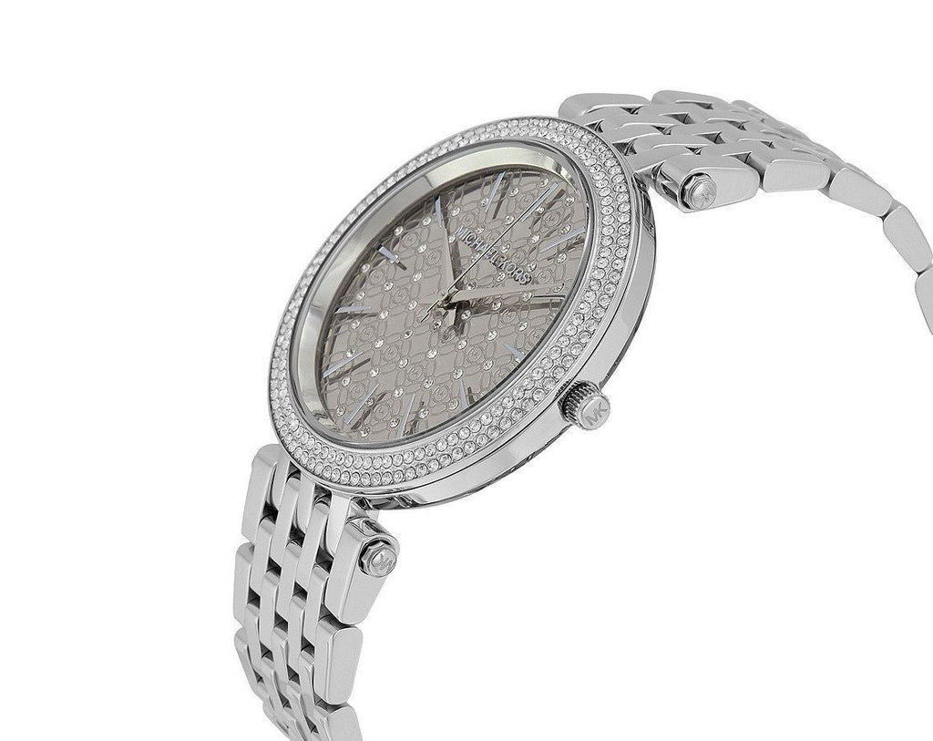 Michael Kors Darci Crystal Pave Silver-Tone Women's Watch - MK3404