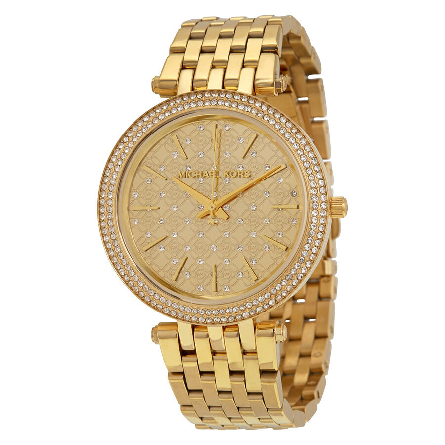 Michael Kors Darci Gold Crystal-set Dial Gold-tone Ladies Watch MK3398 Main image