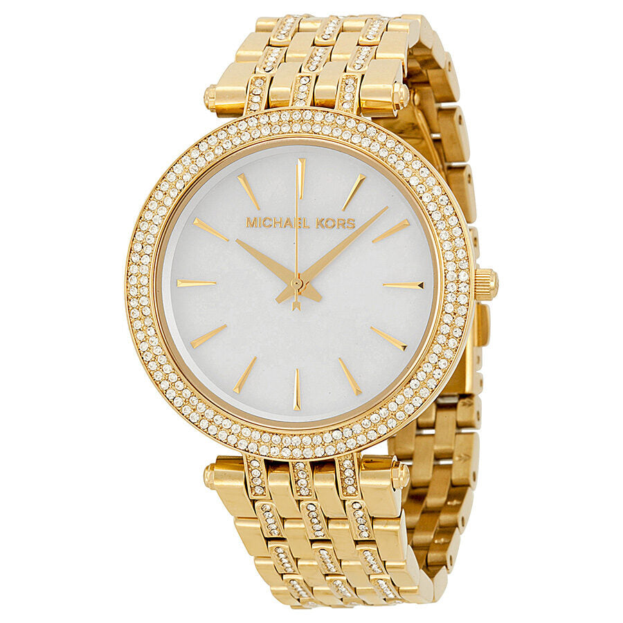 Michael Kors Darci White MOP Dial Gold Women's Watch - MK3219 Hoofdafbeelding
