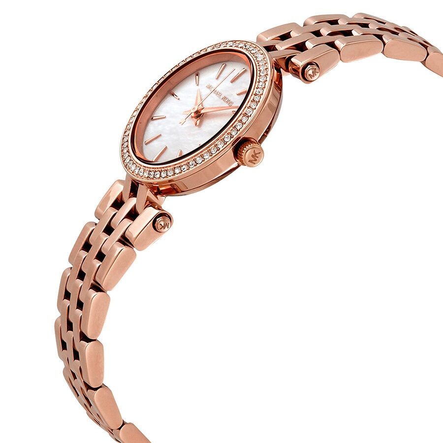 Michael Kors Darci White MOP Dial Rose-gold Women's Watch - MK3832 Secundaire afbeelding