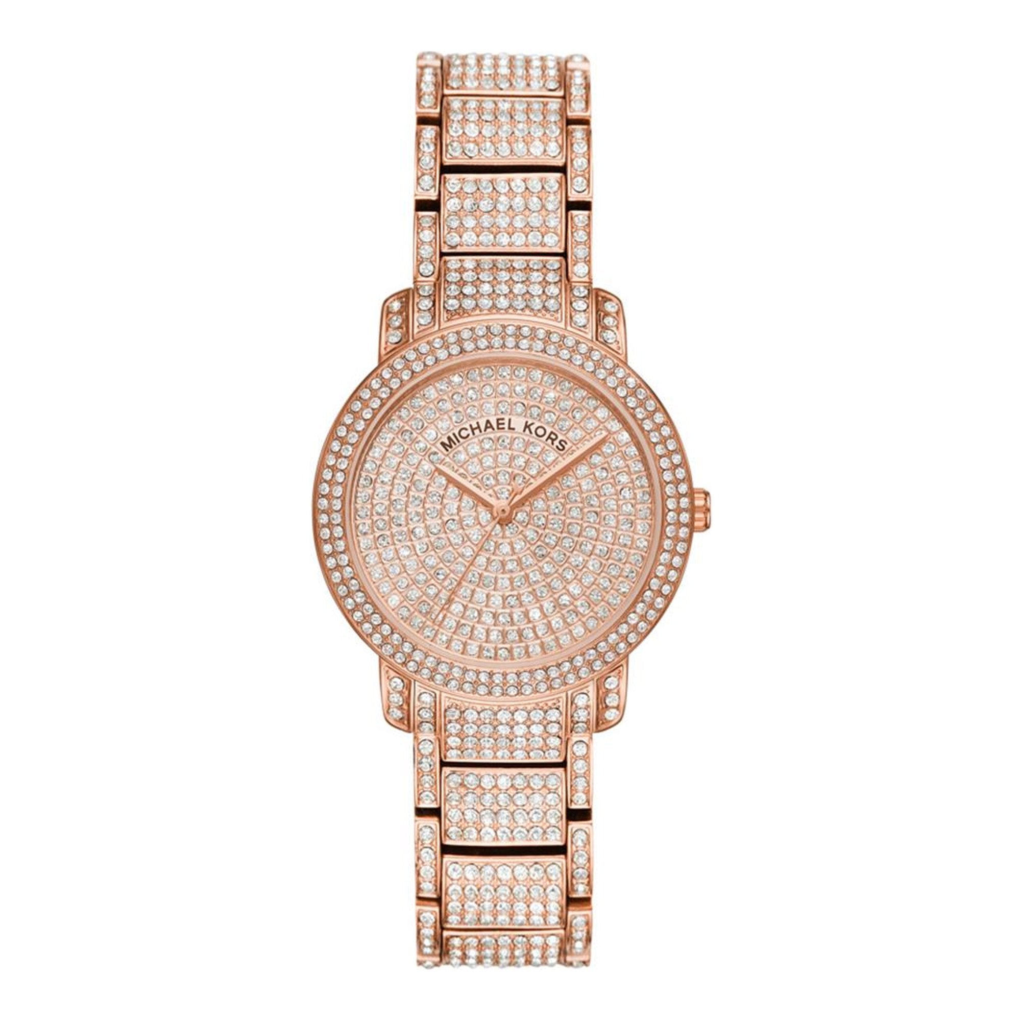 Michael Kors Darci Pave Rose Gold Women's Watch - MK6548