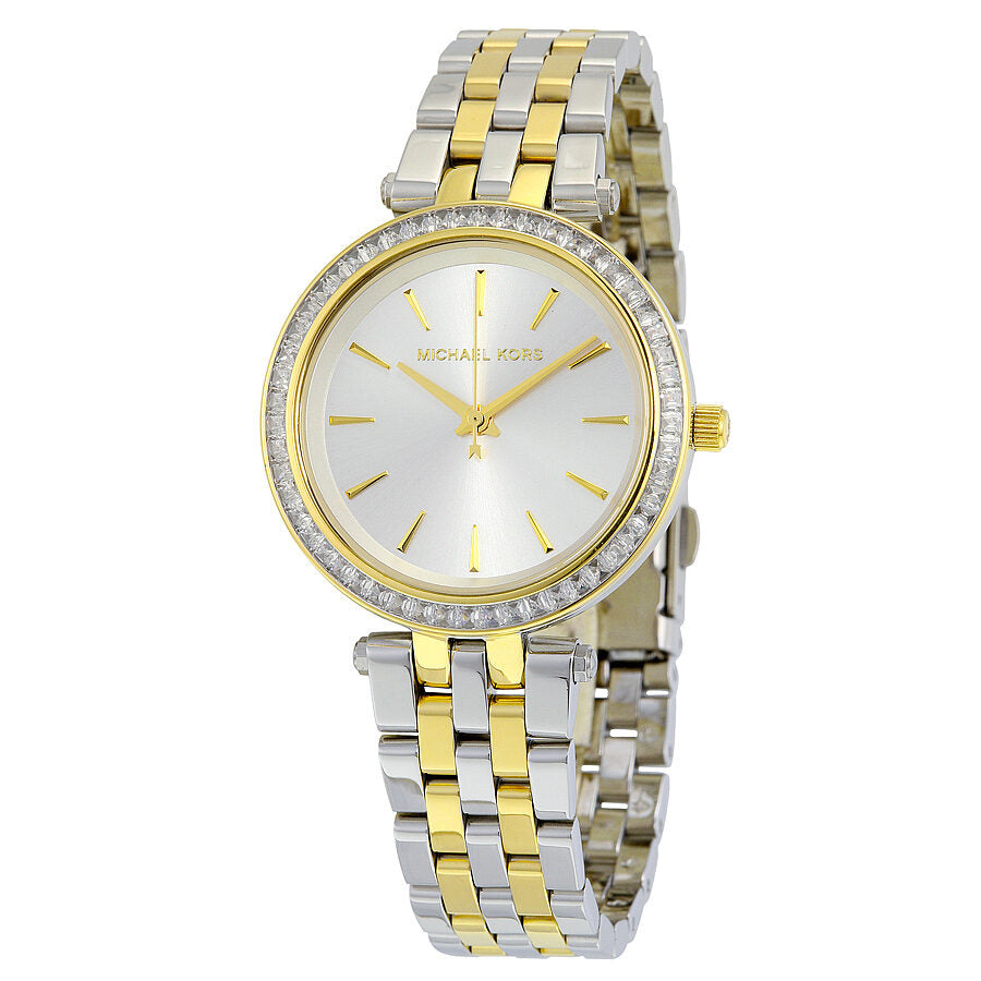 Michael Kors Darci Pearl White Two-tone Ladies Watch MK3405 Hoofdafbeelding