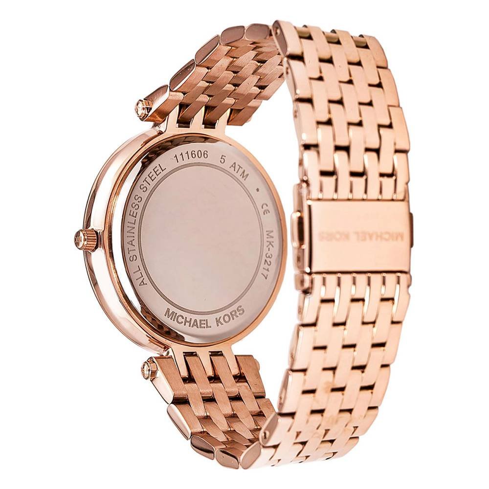 Michael Kors Darci Brown Dial Rose Gold Women's Watch - MK3217