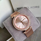 Michael Kors Darci Rose Gold Mesh Strap Women's Watch - MK3369