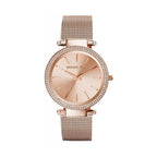 Michael Kors Darci Rose Gold Mesh Strap Women's Watch - MK3369