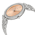 Michael Kors Darci Glitz Rose Gold Dial Silver Women's Watch - MK3218