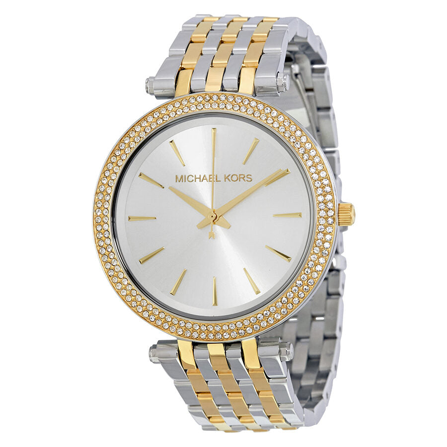 Michael Kors Darci Silver Dial Two-tone Ladies Watch MK3215 Hoofdafbeelding