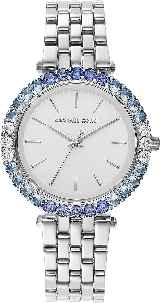 Michael Kors Darci Pave Silver-Tone Women's Watch - MK4516 Hoofdafbeelding