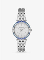 Michael Kors Darci Pave Silver-Tone Women's Watch - MK4516