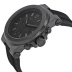 Michael Kors Dylan Black Silicone Strap Men's Watch - MK8152