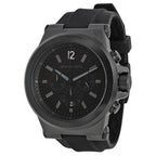 Michael Kors Dylan Black Silicone Strap Men's Watch - MK8152