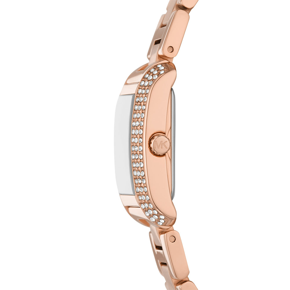Michael Kors Emery Three-Hand Rose Gold-Tone Women's Watch - MK7512