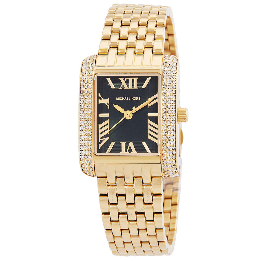 Michael Kors Emery Quartz Crystal Green Dial Ladies Watch MK4742 Hoofdafbeelding