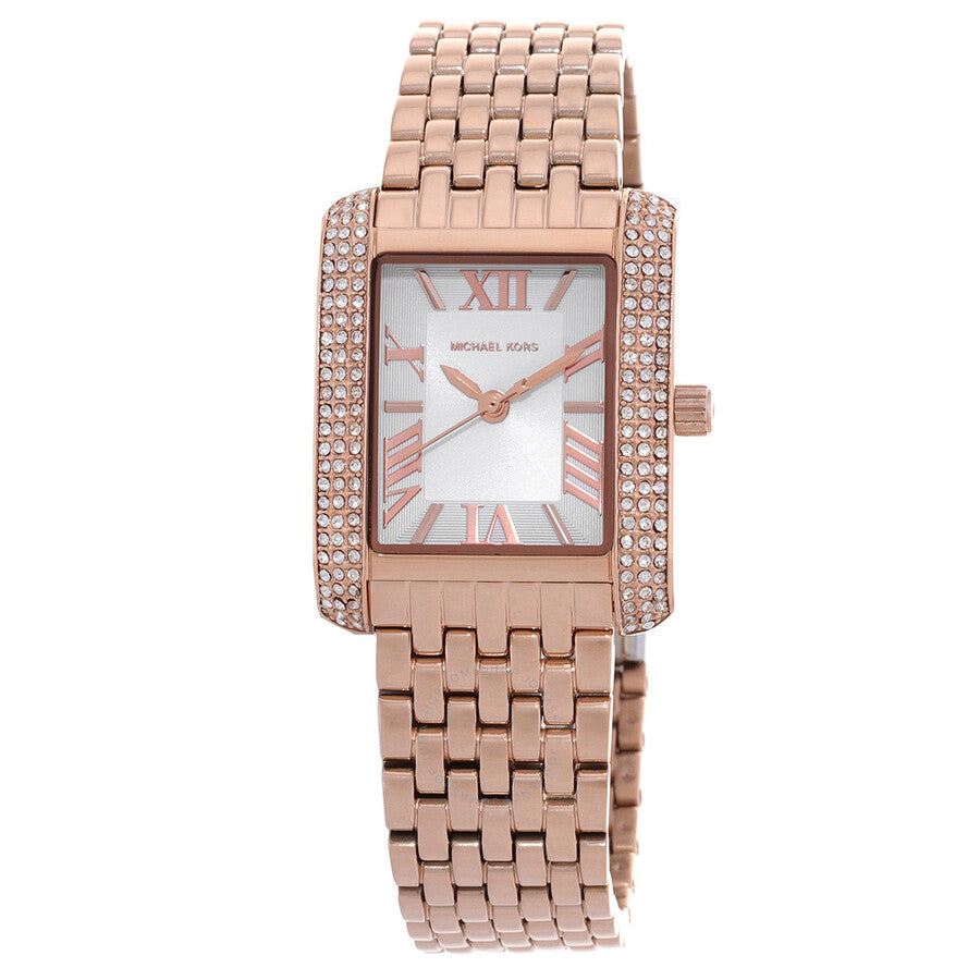 Michael Kors Emery Pavé Rose Gold-Tone Women's Watch - MK4743 Hoofdafbeelding