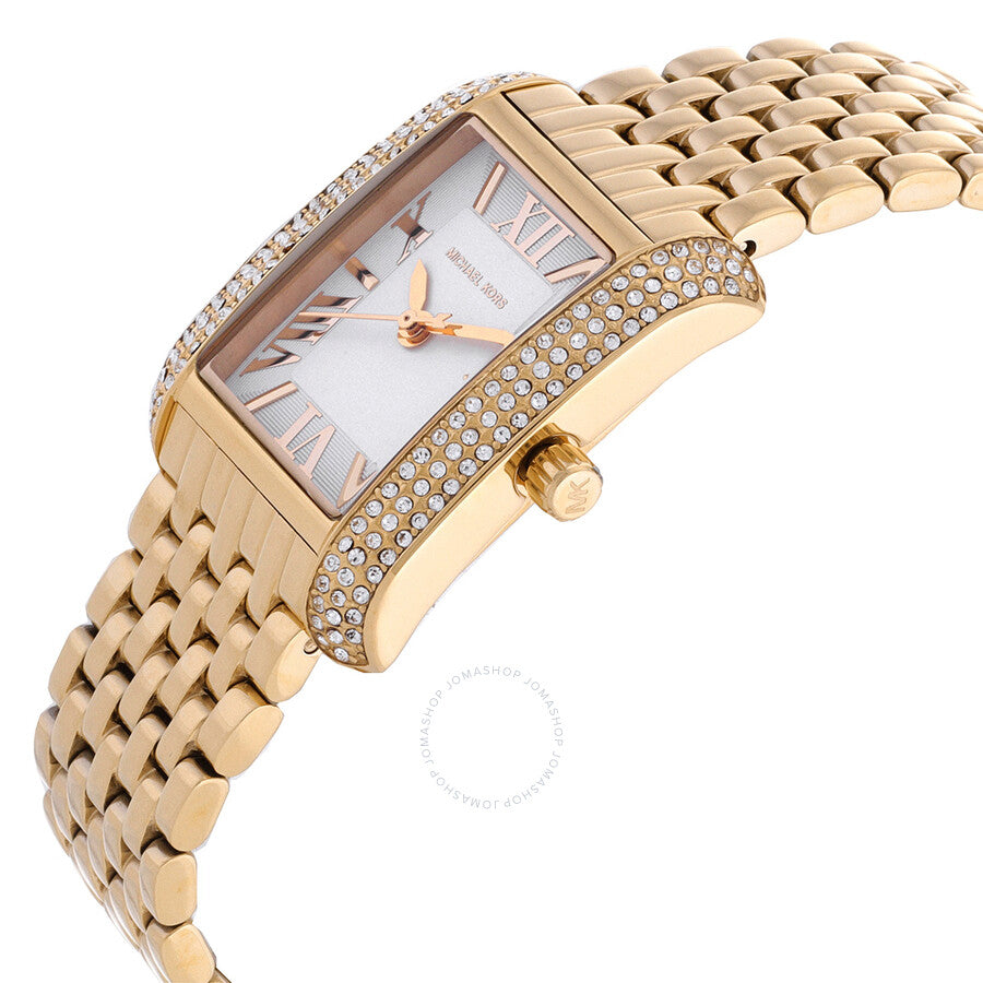 Michael Kors Emery Quartz Crystal White Dial Ladies Watch MK4826 Secundaire afbeelding