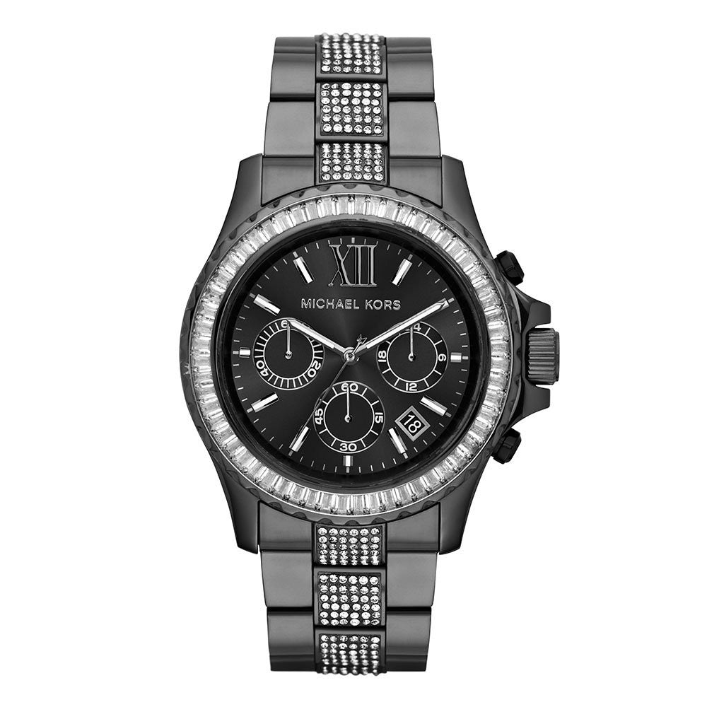 Michael Kors Everest All Black Women's Watch - MK5829 Hoofdafbeelding