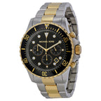 Michael Kors Everest Oversized Chronograph Black Dial Two-tone Men's Watch MK8311