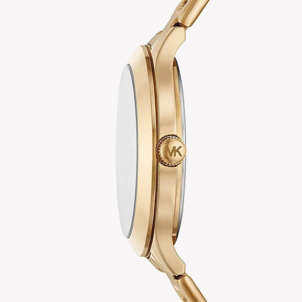 Michael Kors Key Biscayne dameshorloge in goudkleur - MK1046 Secundaire afbeelding