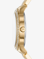 Michael Kors Aurelia Gold-Tone Women's Watch - MK1057