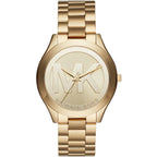 Michael Kors Slim Runway Gold-Tone Women's Watch - MK3739