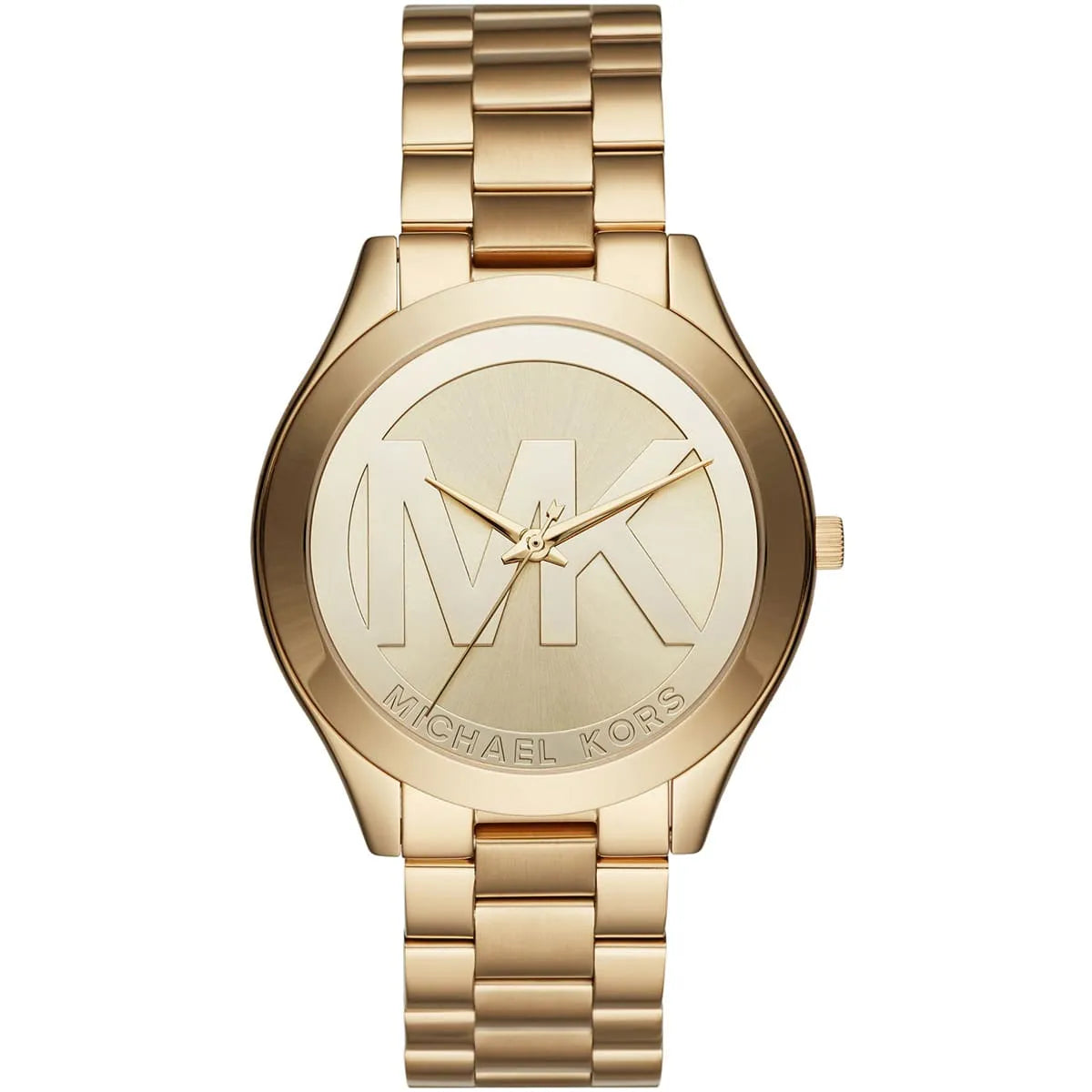 Michael Kors Slim Runway Gold-Tone Women's Watch - MK3739 Hoofdafbeelding