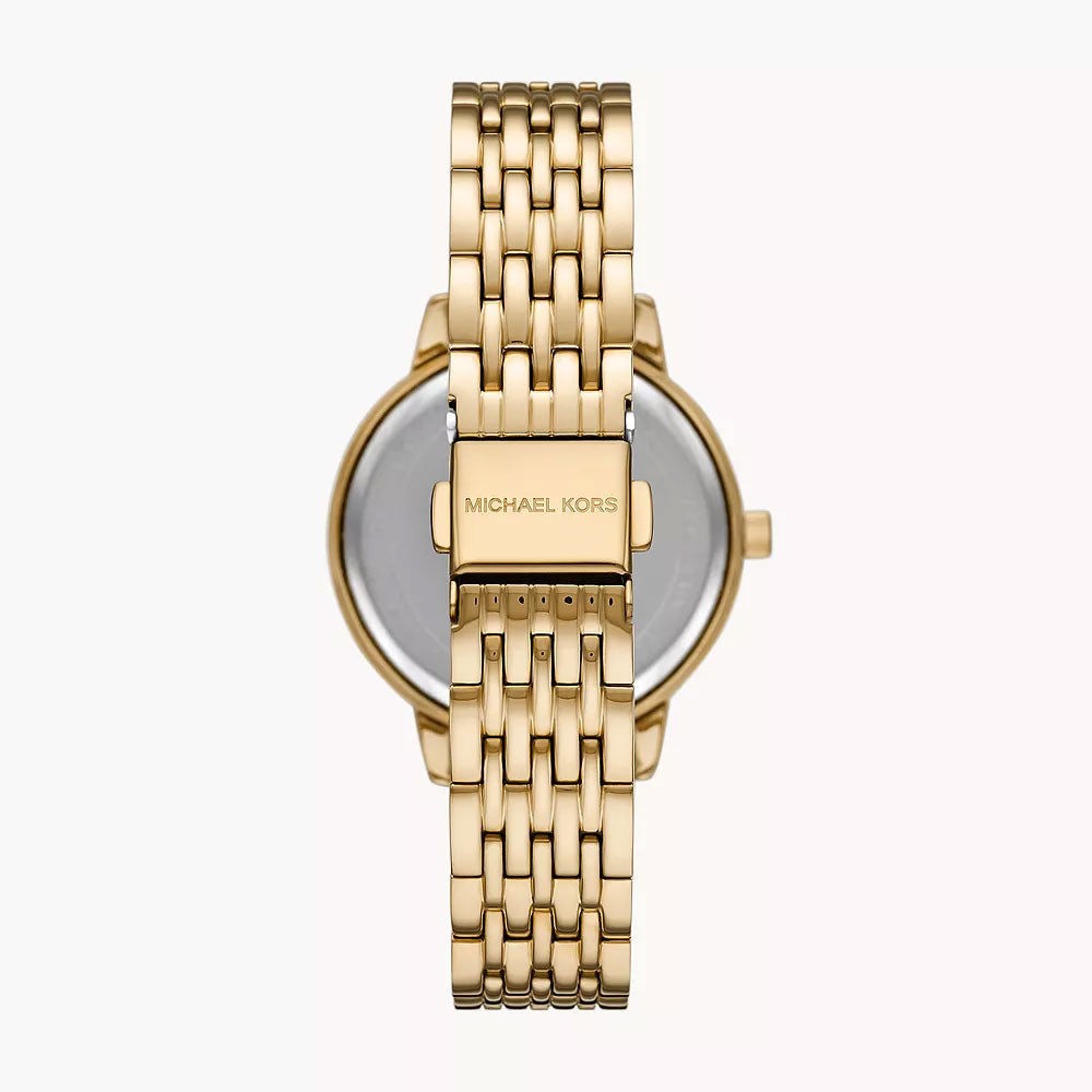 Michael Kors Melissa Three-Hand Gold-Tone Women's Watch - MK4368