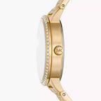 Michael Kors Melissa Three-Hand Gold-Tone Women's Watch - MK4368