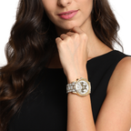 Michael Kors Ritz Pavé Gold-Tone Women's Watch - MK6747