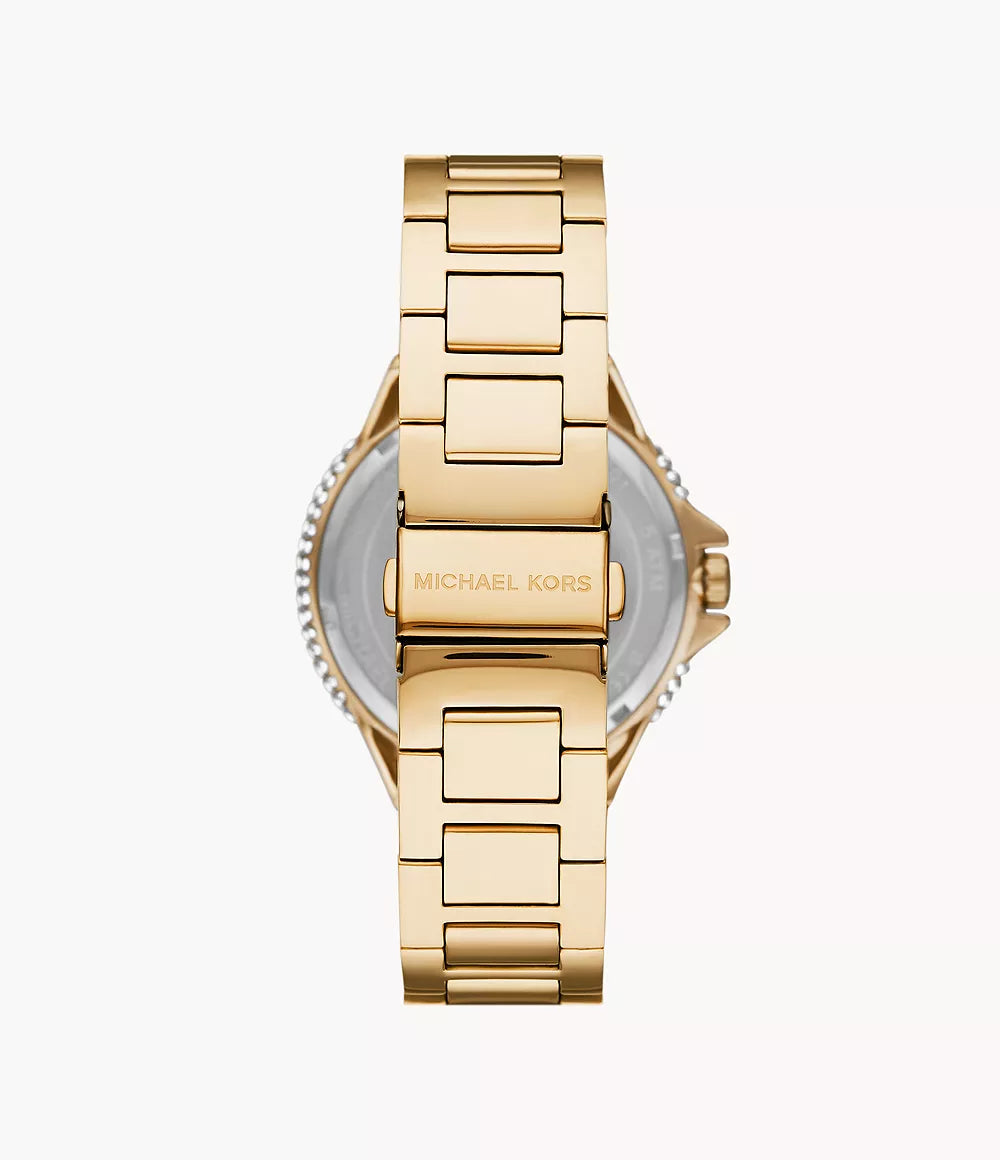 Michael Kors Oversized Camille Ombré Pavé Gold-Tone Women's Watch - MK7341