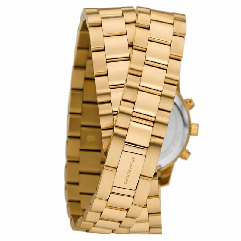 Michael Kors Runway Gold-Tone Wrap Women's Watch - MK7452