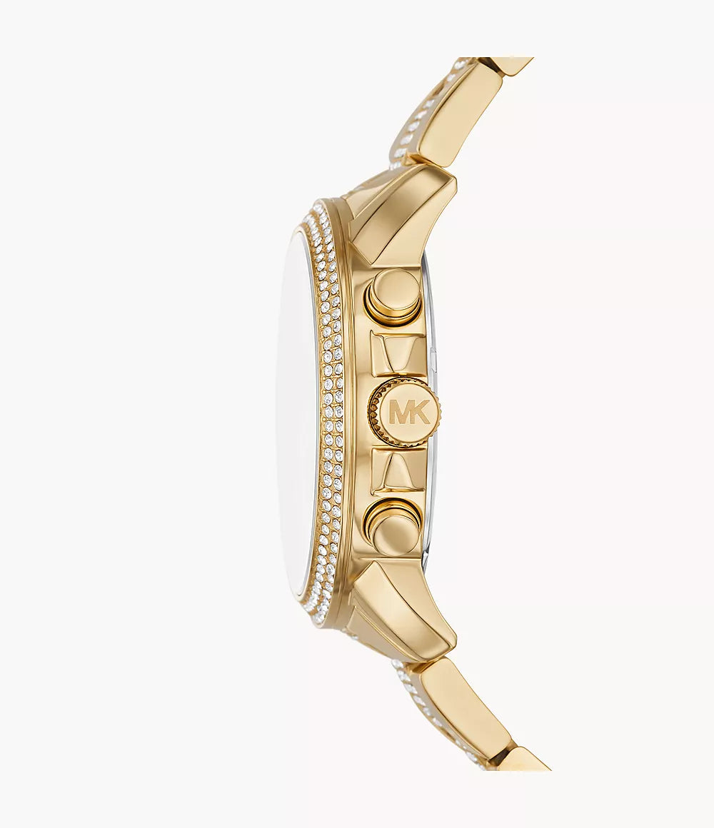 Michael Kors gouden dameshorloge - MK7504 Secundaire afbeelding