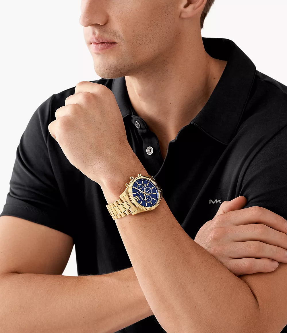 Michael Kors Gold Men's Watch - MK9153